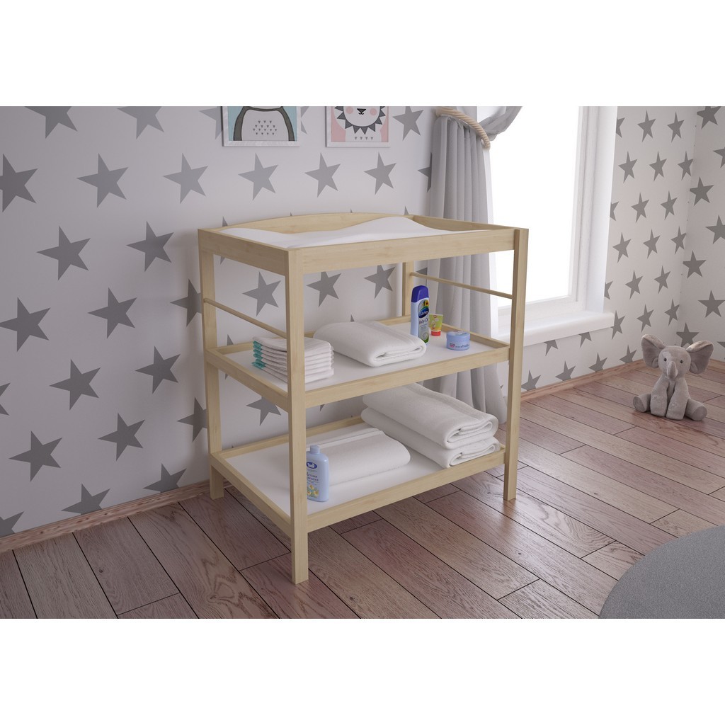 Jayden Wooden Nursery Baby Changing Station from OHI