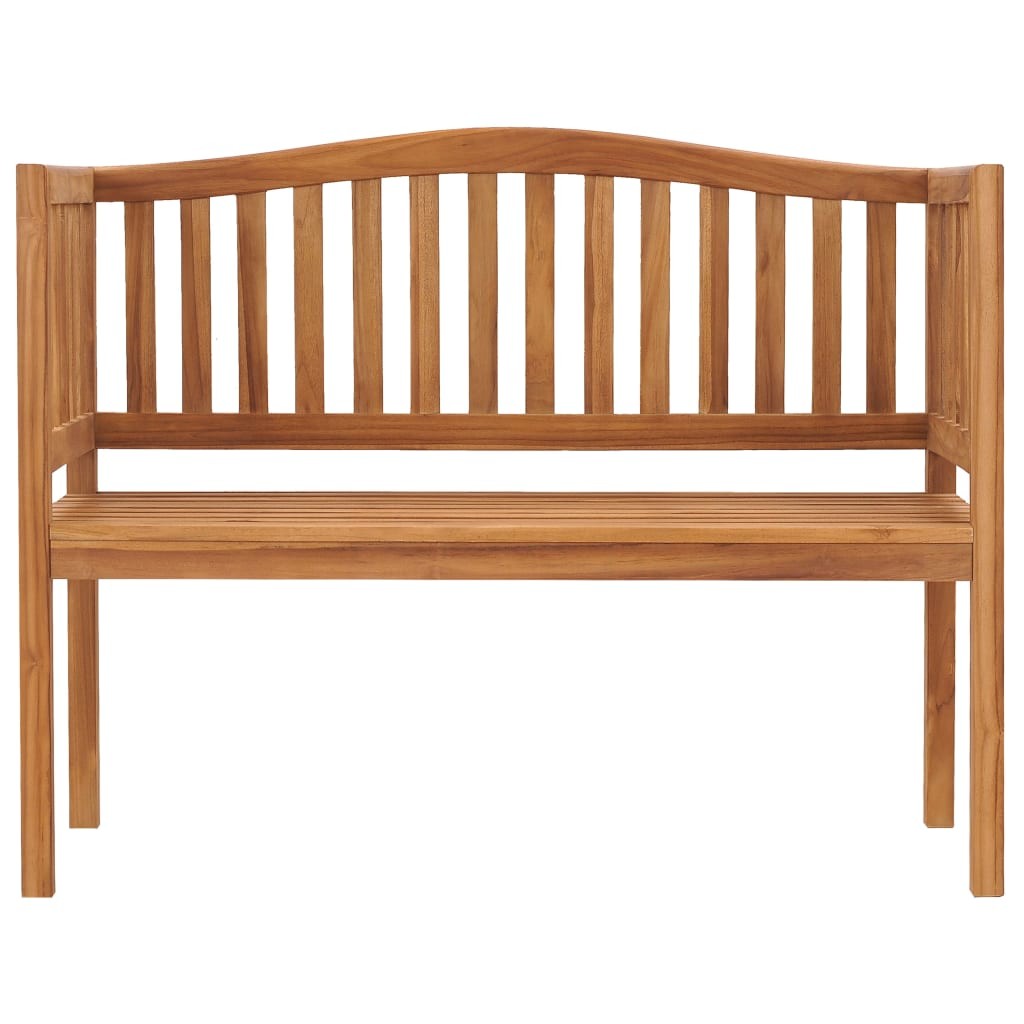 Solid Teak Wood Slatted Garden Bench - Available in a Choice of Sizes